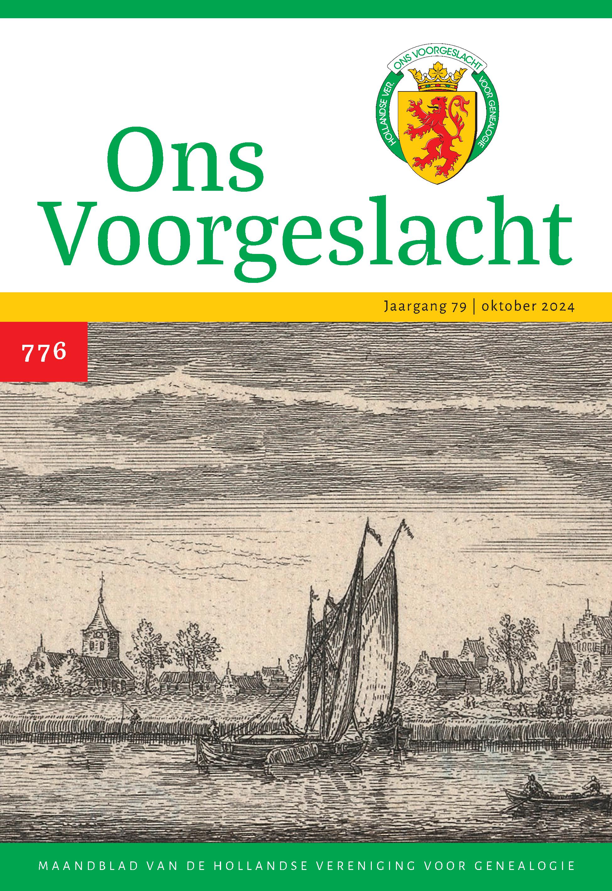 Ons Voorgeslacht, oktober 2024